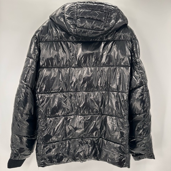 NOIZE Cooper Short Length Puffer Jacket Coat Mens Size Large - Picture 5 of 5